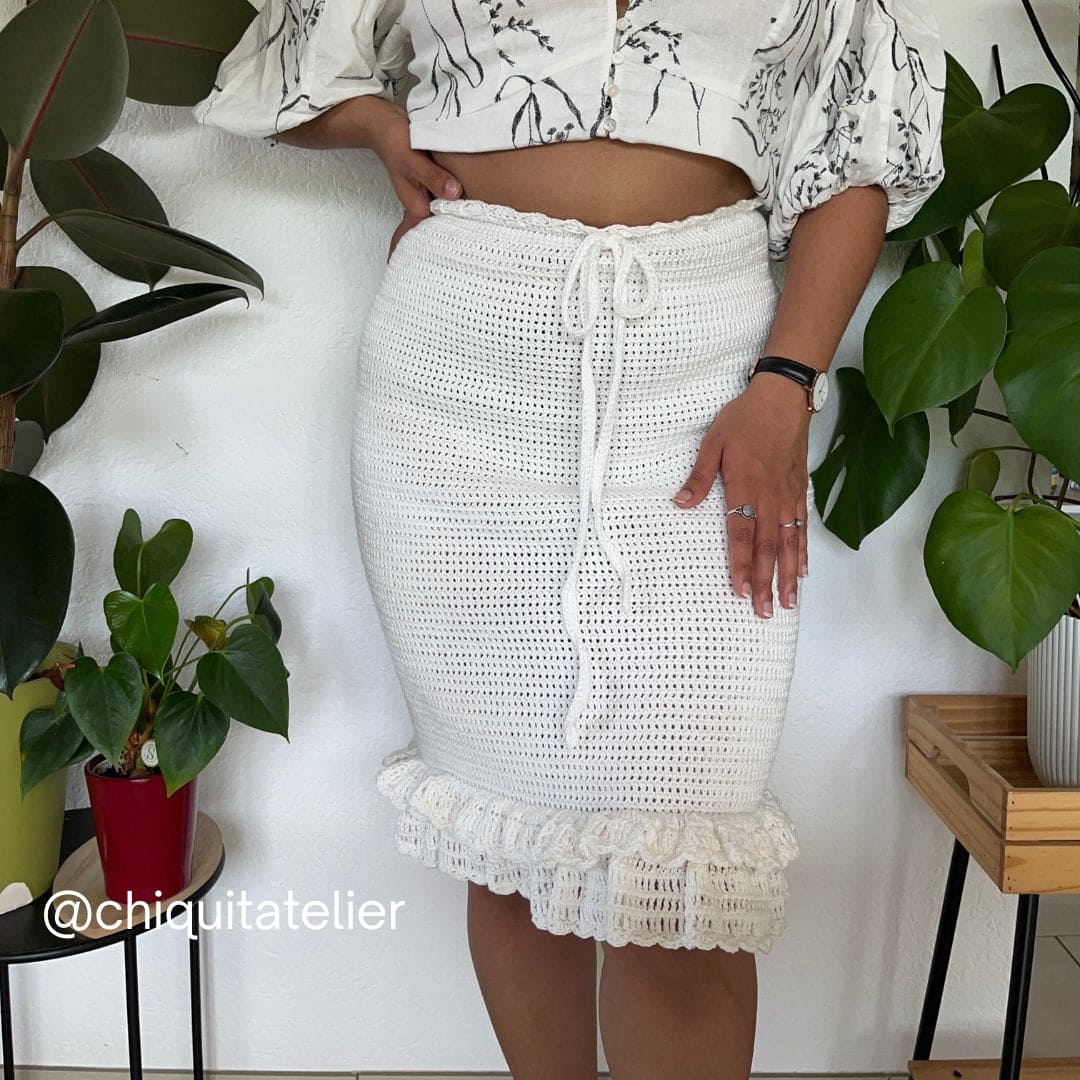 Carrie Skirt written Pattern