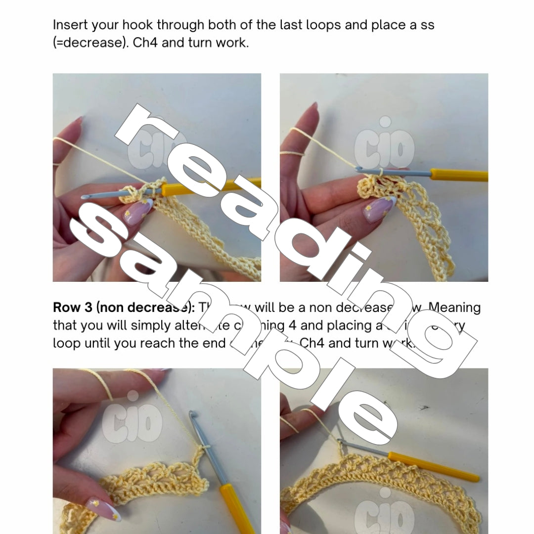 Graziella Bandana Written Pattern