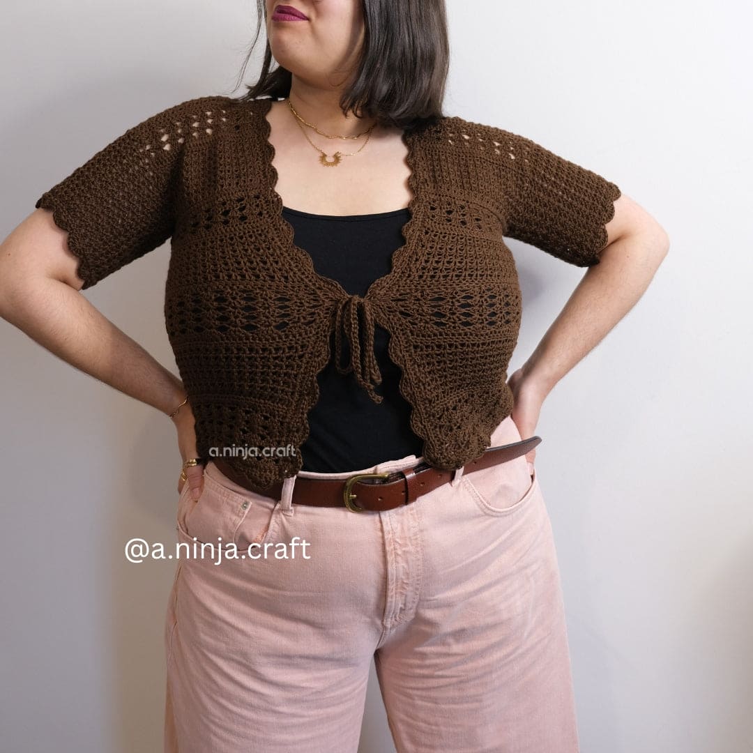 Dolores Cardigan Written Pattern