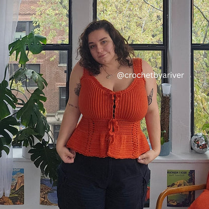 Viktoria Top Written Pattern