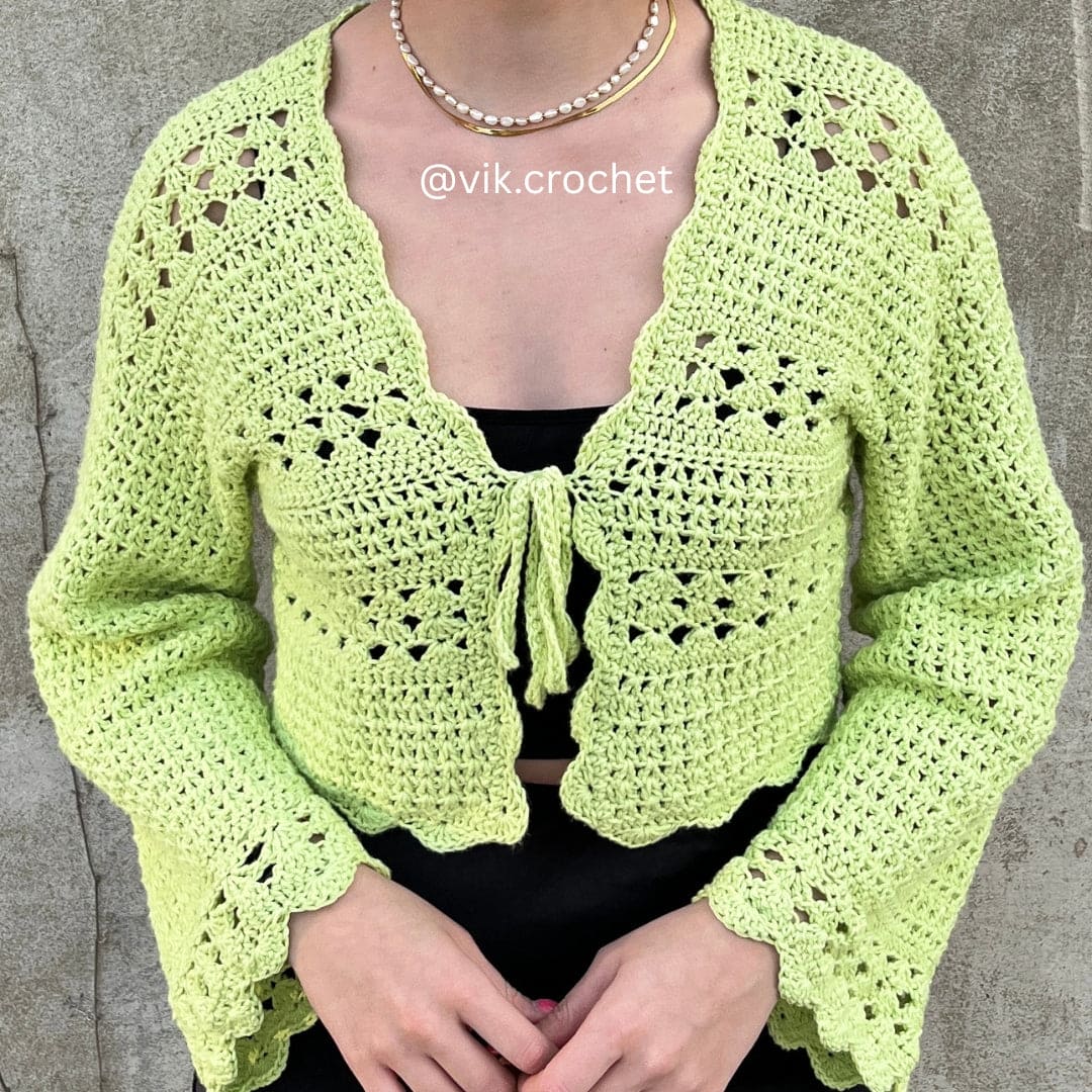 Dolores Cardigan Written Pattern