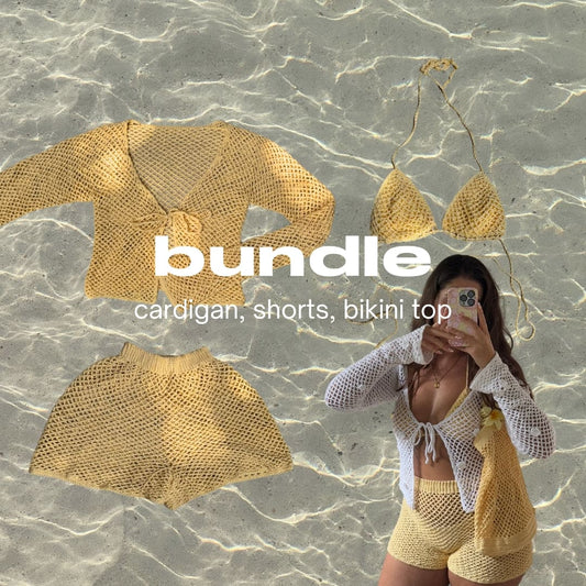 Shorts + Cardigan Bundle