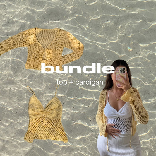 Top + Cardigan Bundle
