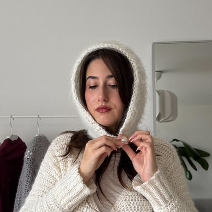 Jimena Sweater + Alyssa Hood Scarf Pattern Bundle