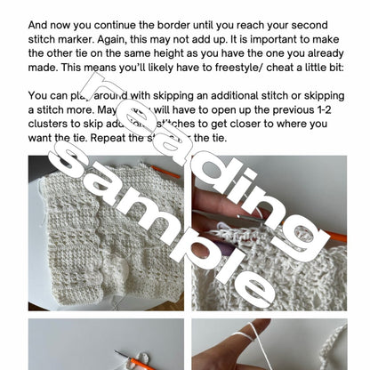 Dolores Cardigan Written Pattern