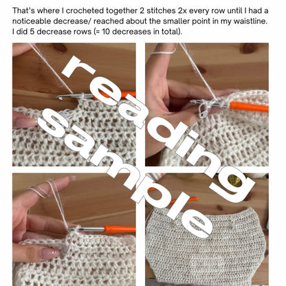 Jimena Sweater Written Pattern