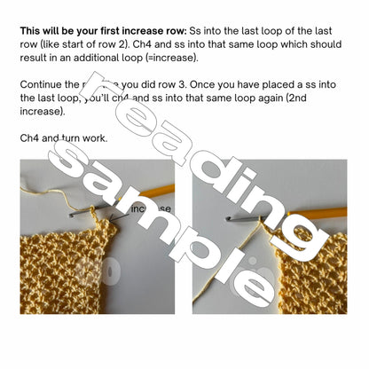 Graziella Cardigan Written Pattern