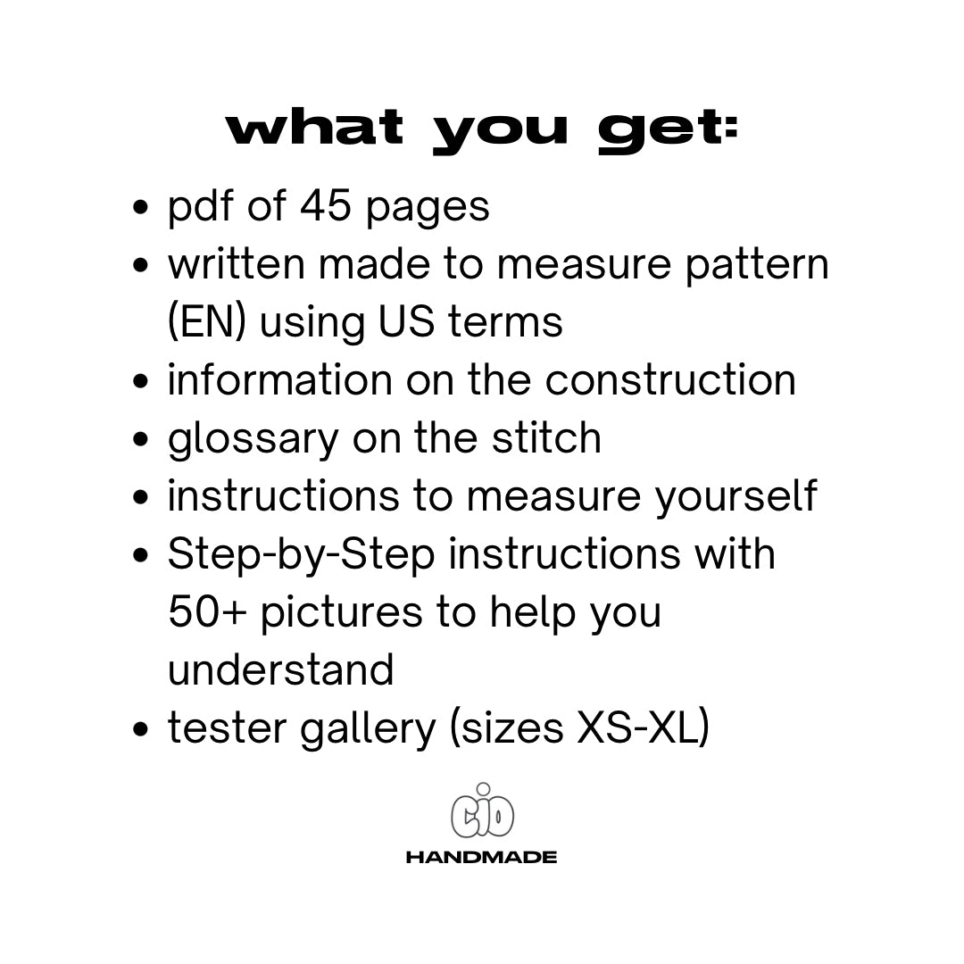 Graziella Shorts Written Pattern