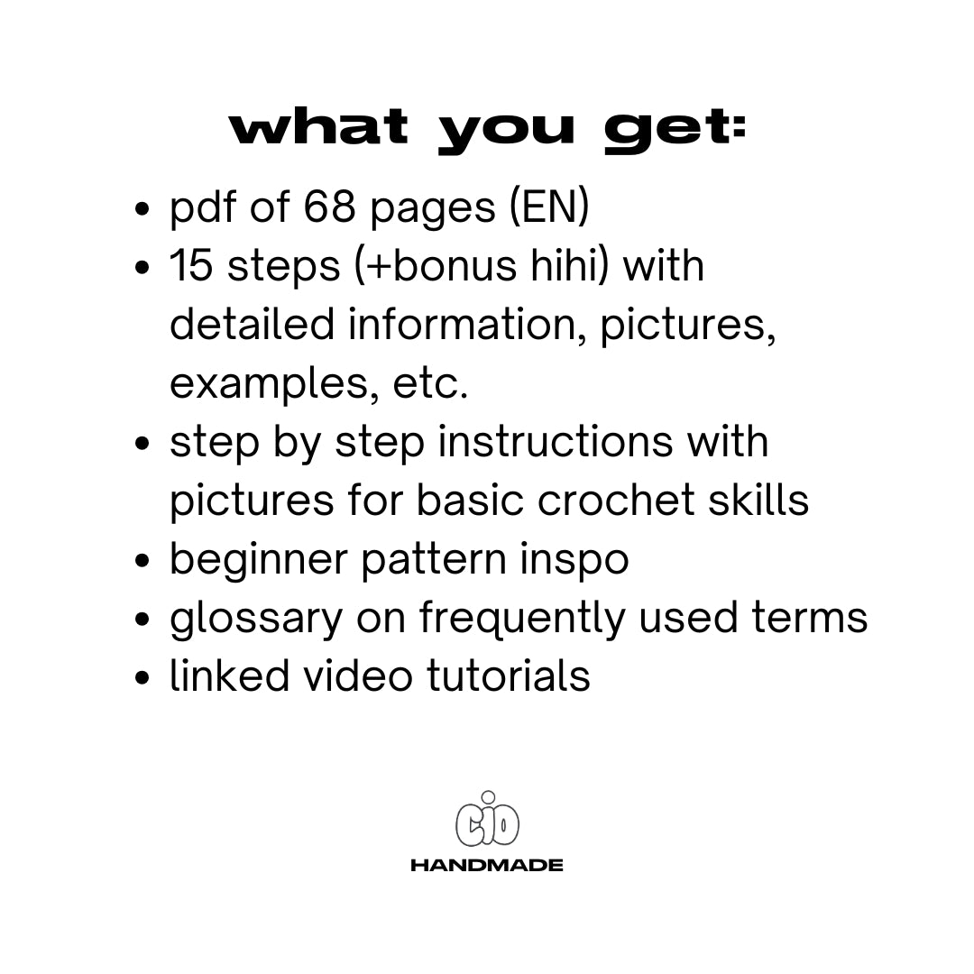 15 Step Crochet Guide